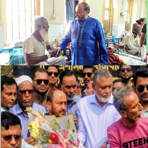 শপথের পরই স্বাস্থ্যখাতে গুরুত্ব: শ্রীমঙ্গল উপজেলা স্বাস্থ্য কমপ্লেক্স পরিদর্শনে এমপি হাজী মুজিব